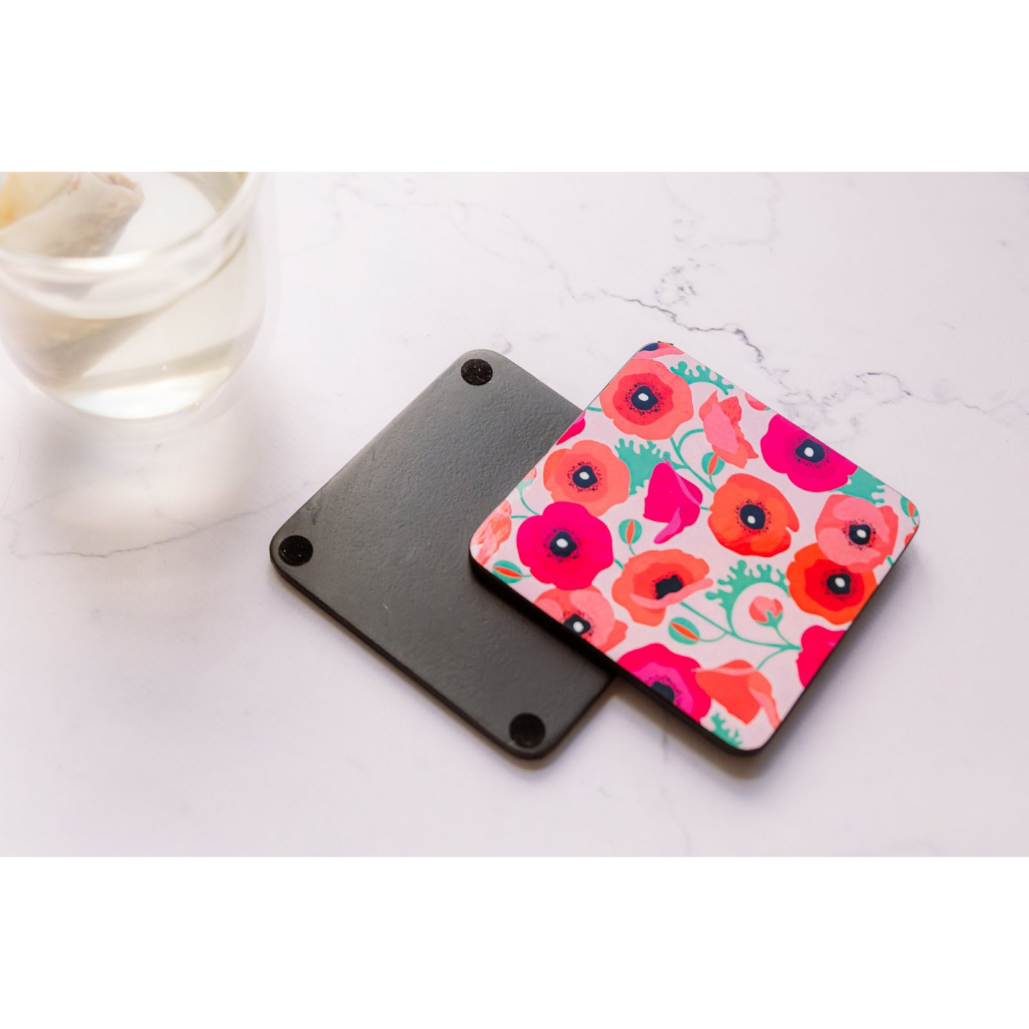 poppy coasters