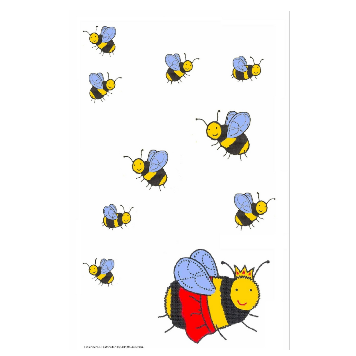 Queen Bee Tea Towel