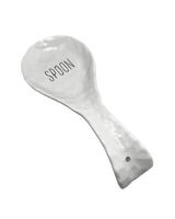 Spade Ceramic Spoon Rest