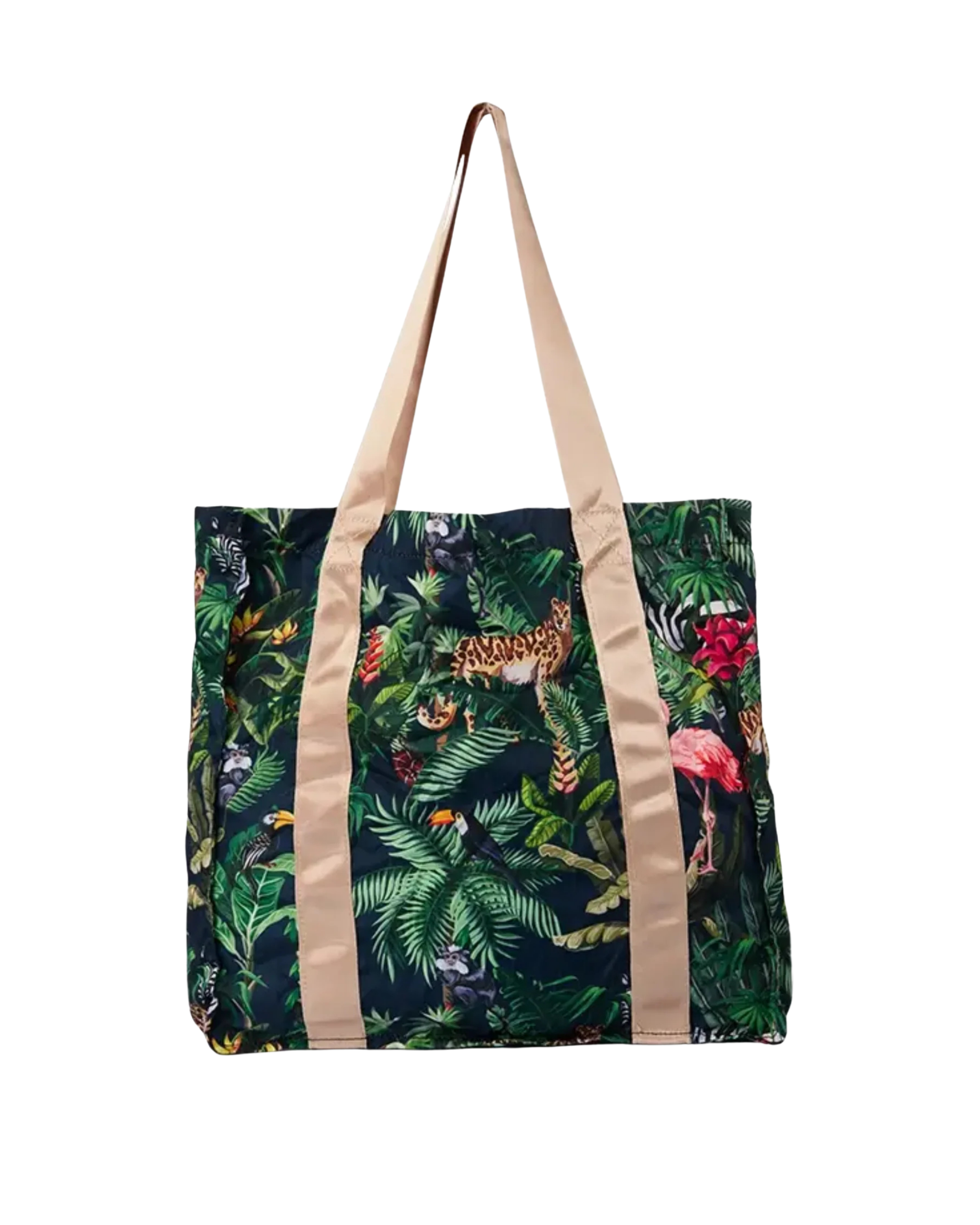 Pink Flamingo Ally Book Tote Bag