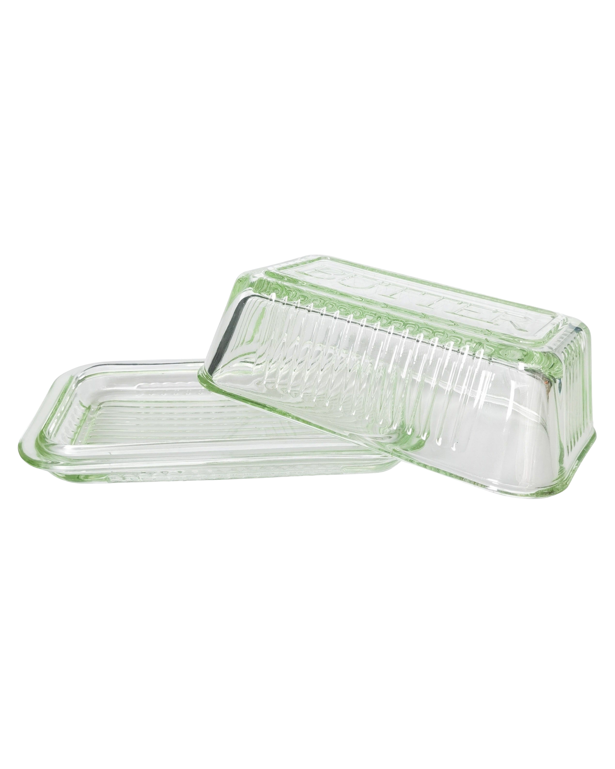 Mari Butter Dish Green