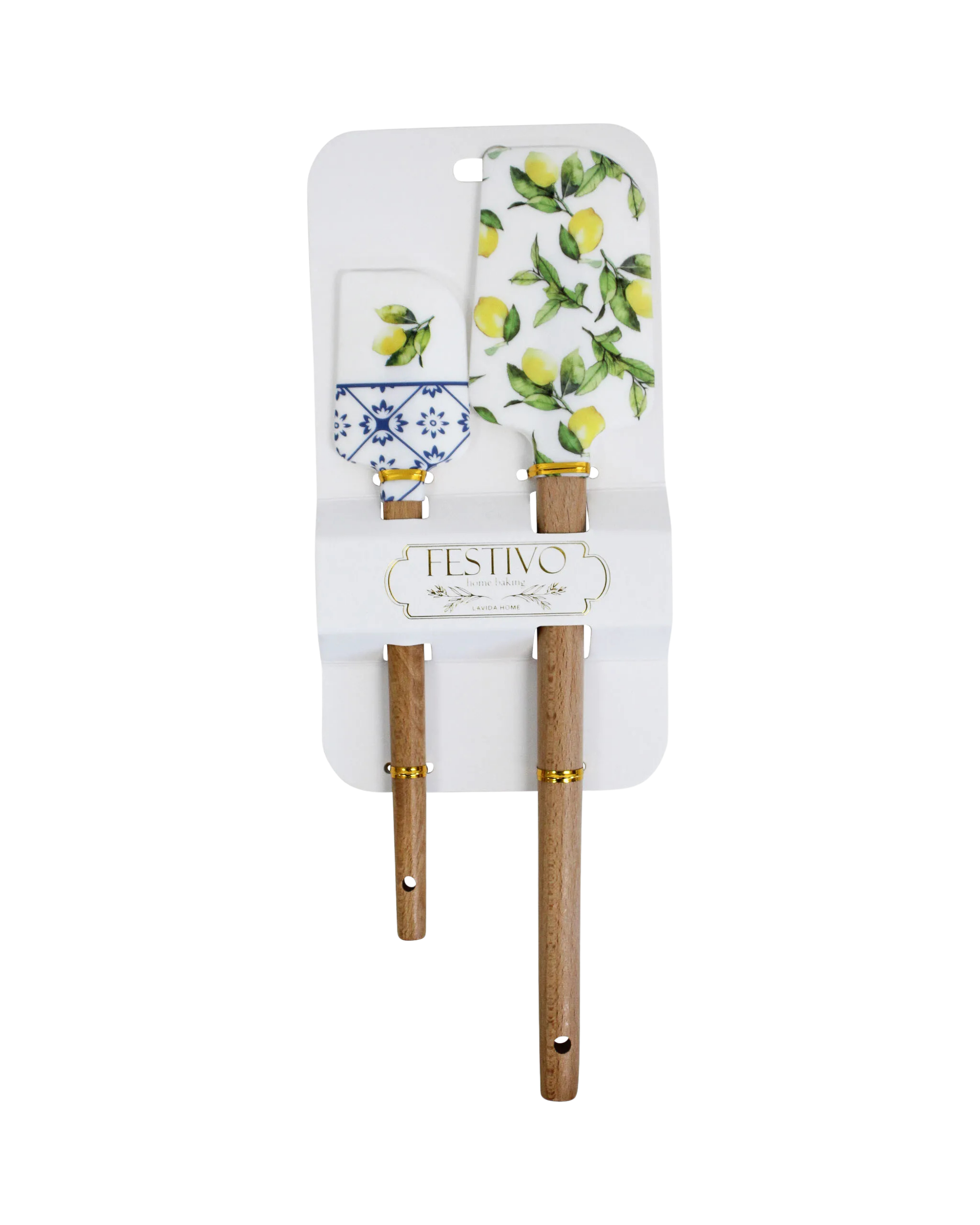 Lemon Spatula Set