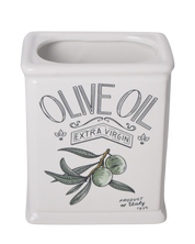 Olive Oil Classic Ceramic Utensil Vessel
