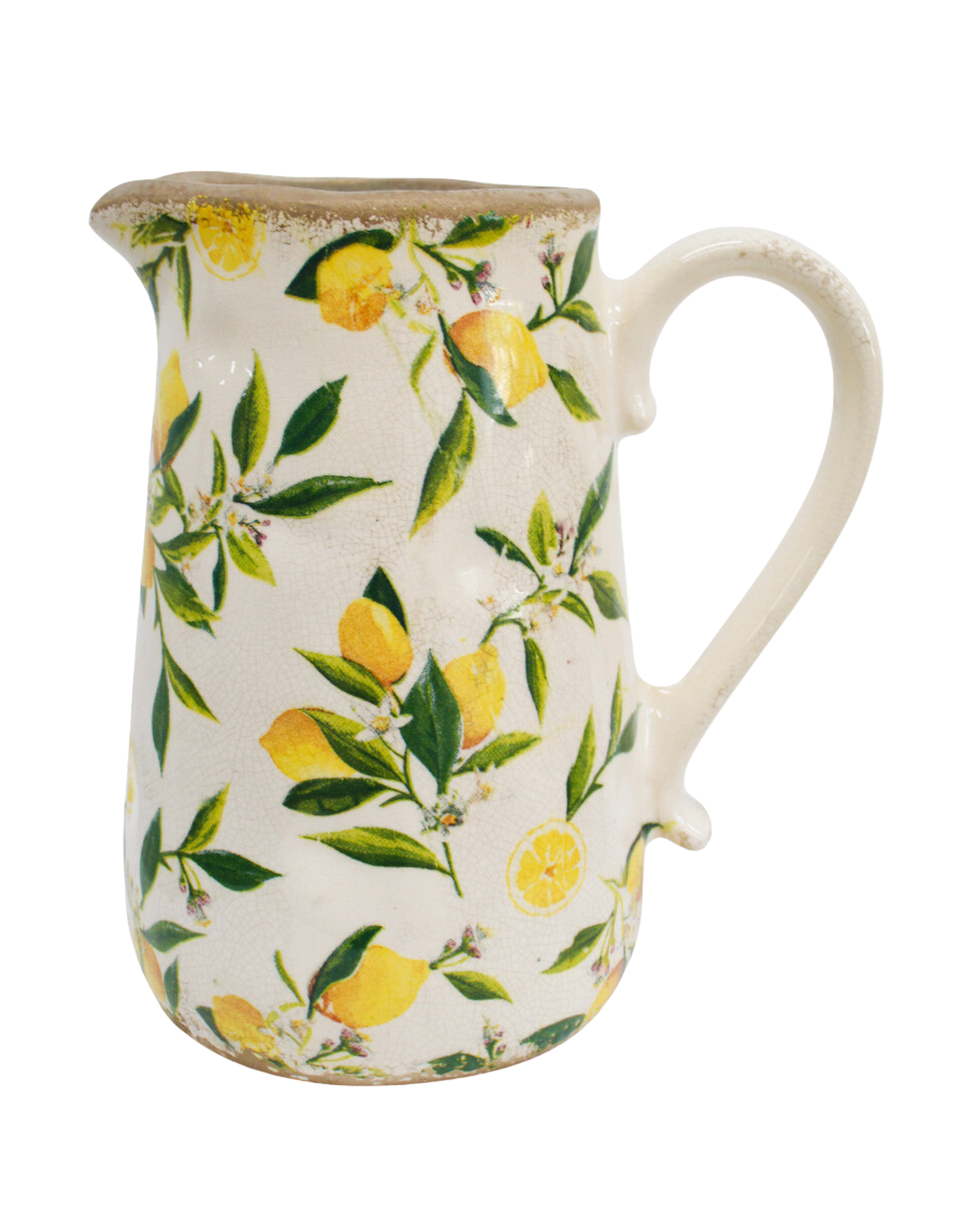 Mediterranean Lemon Jug Large