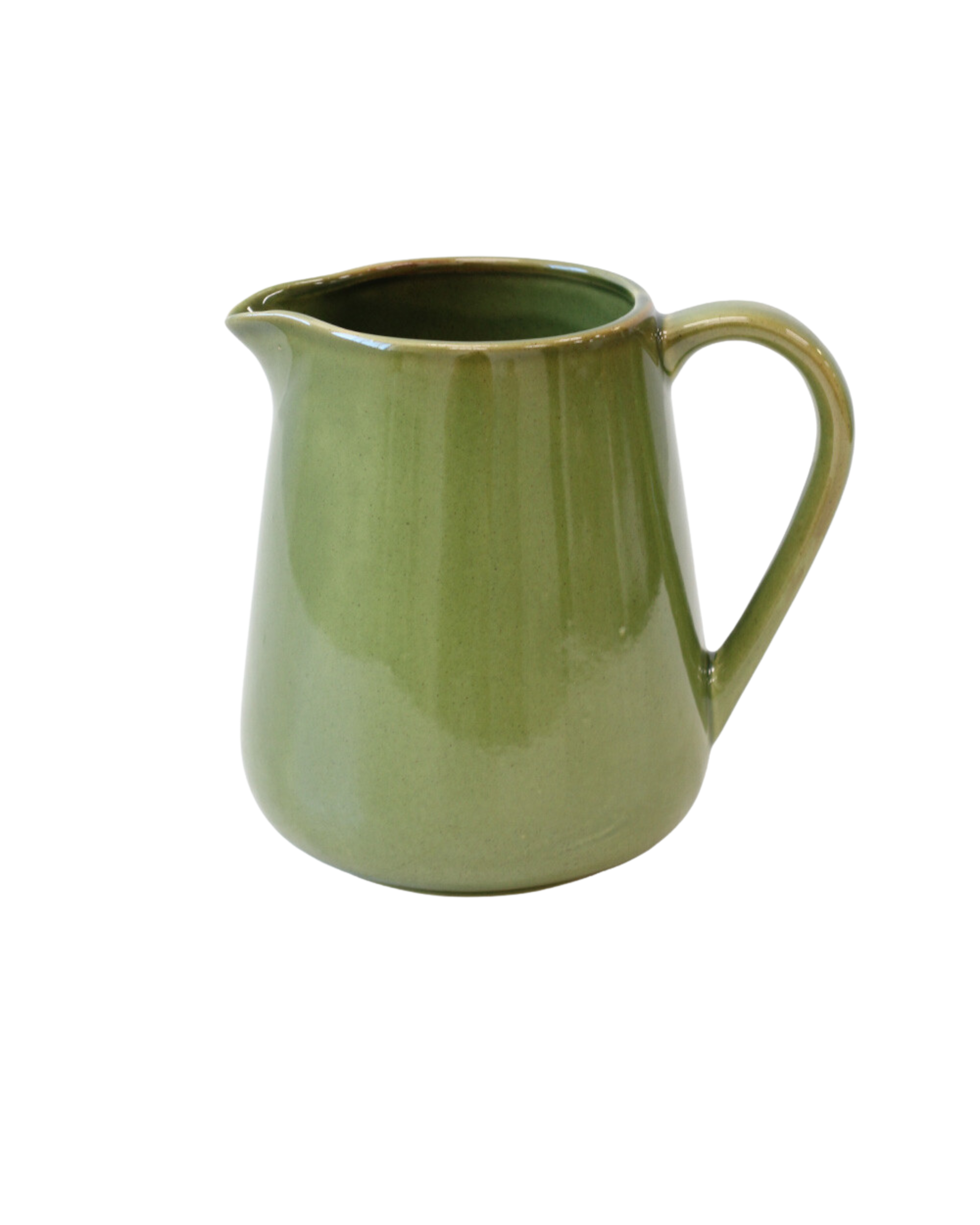 French Artichoke Green Jug