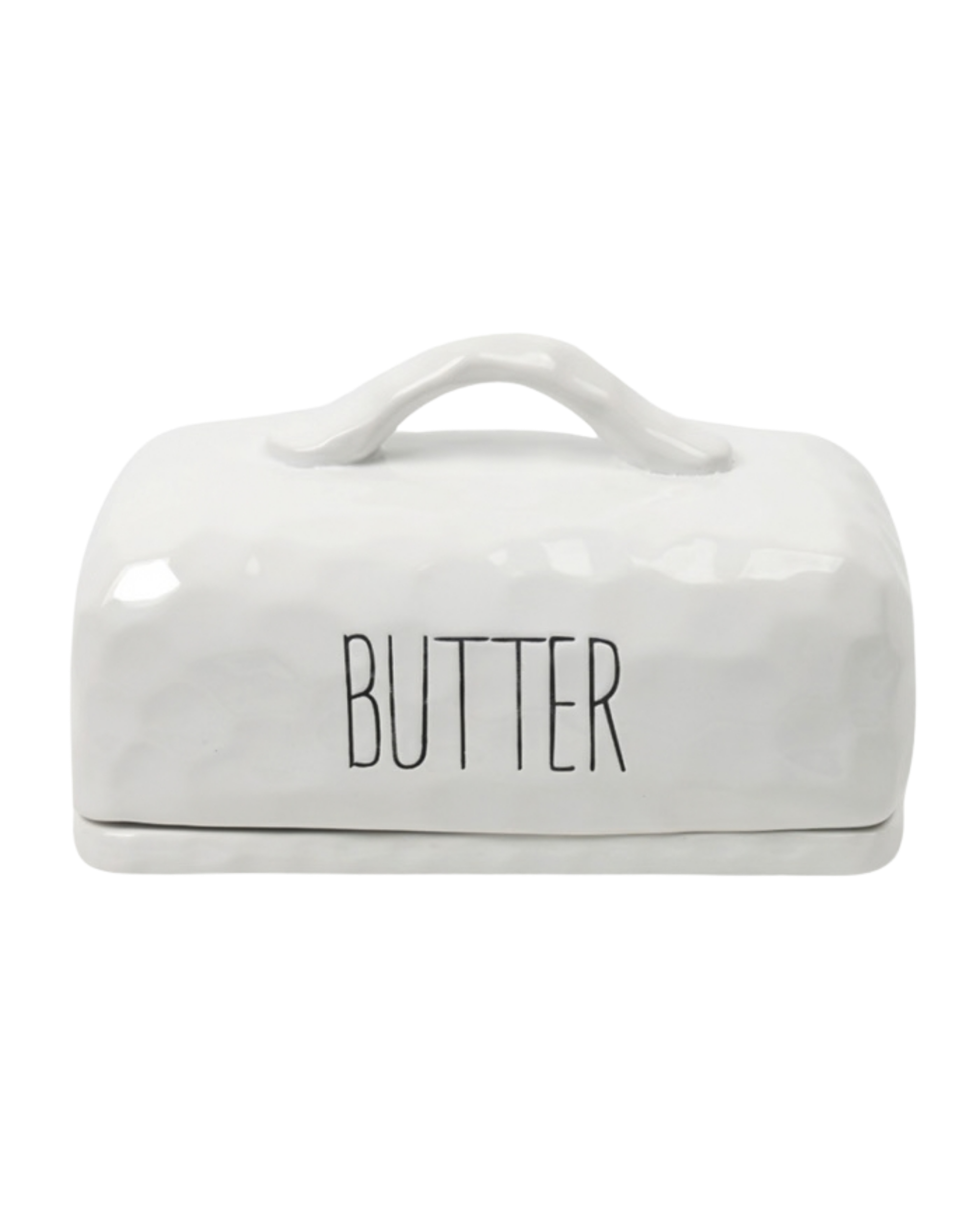 Spade Ceramic Butter Dish