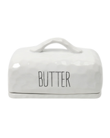 Spade Ceramic Butter Dish