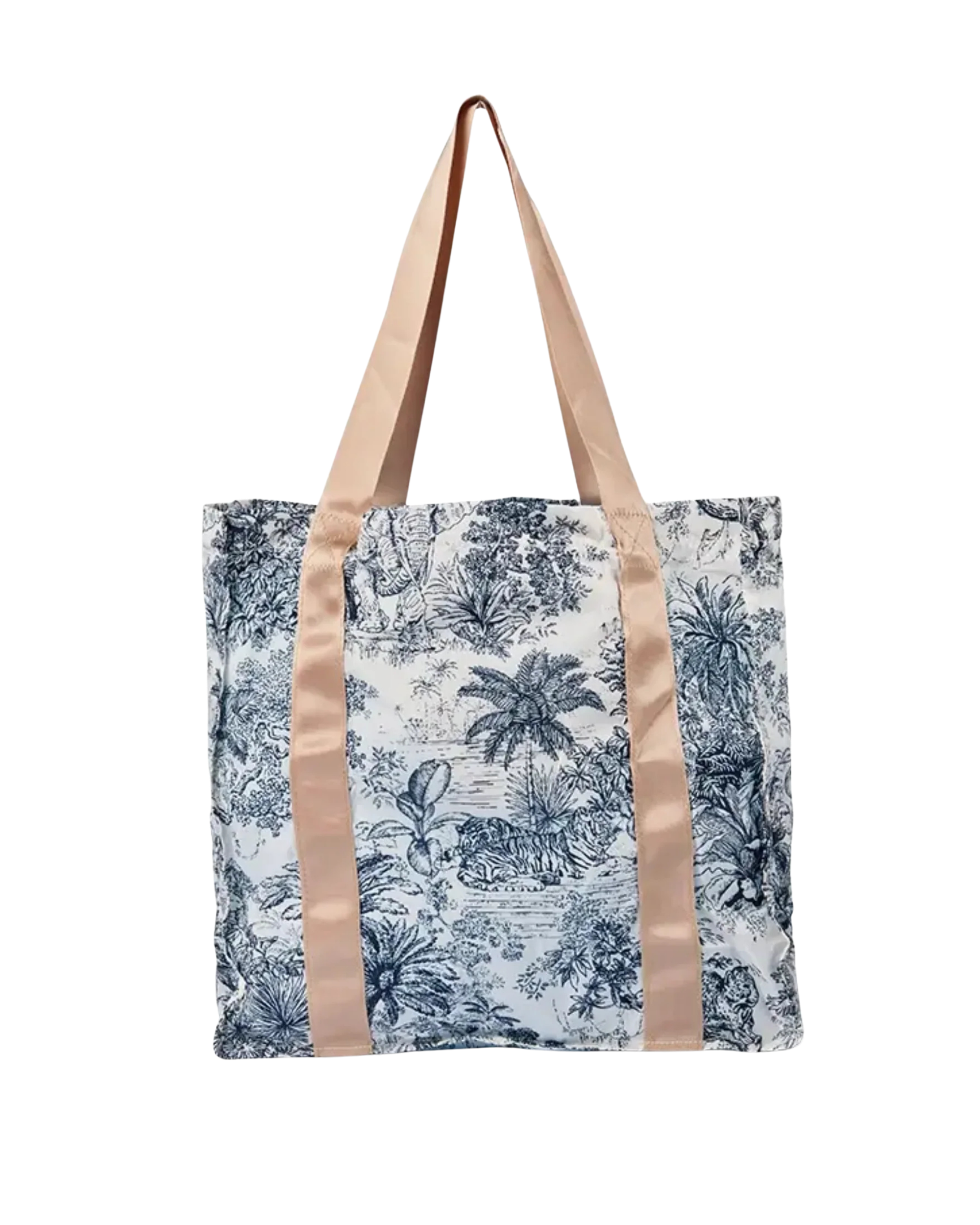 White Lotus Ally Book Tote Bag
