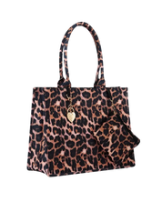 Leopard Ally Book Tote Bag