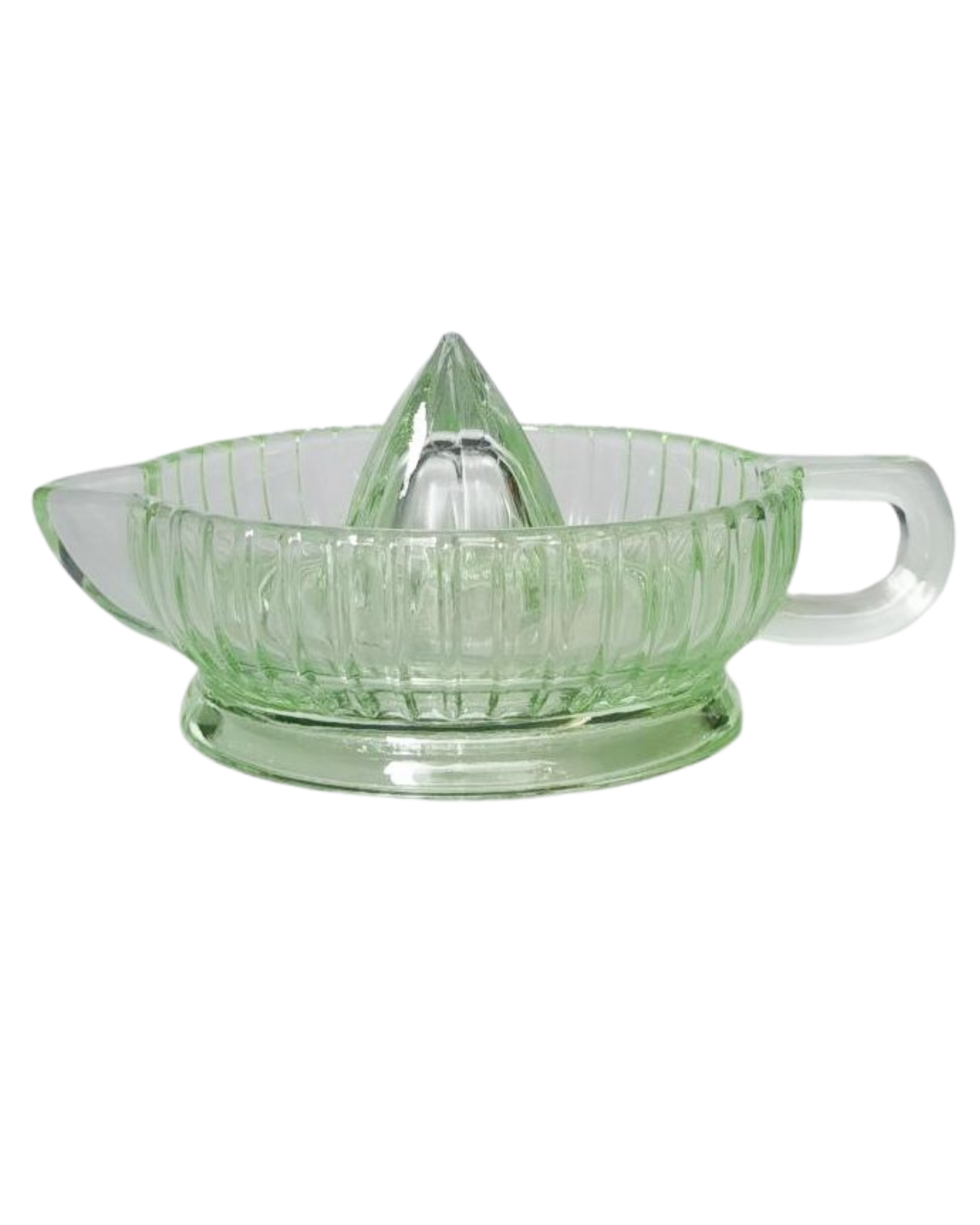 Mari Glass Juicer Green