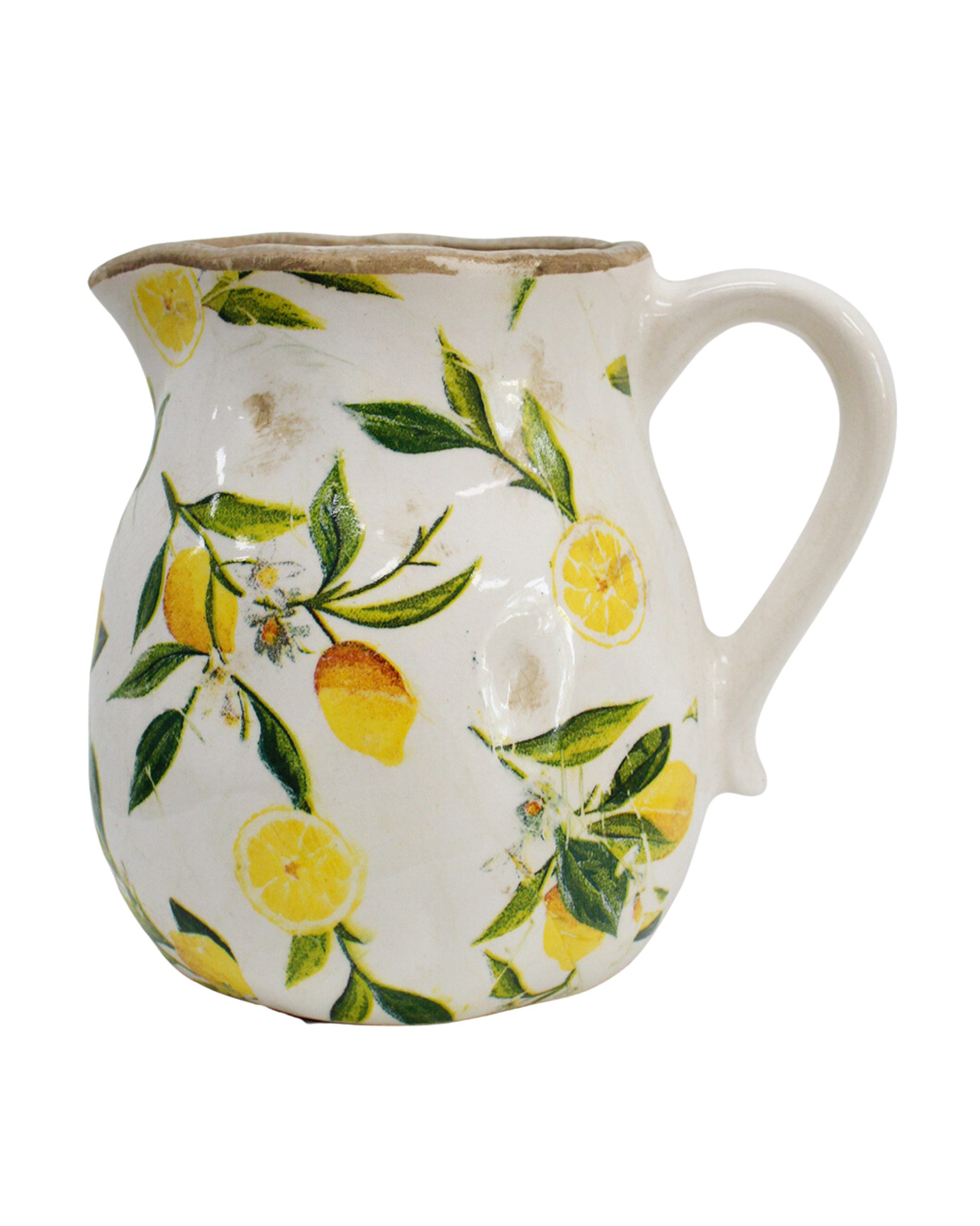 Mediterranean Lemon Jug Medium