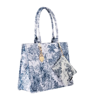 White Lotus Ally Book Tote Bag