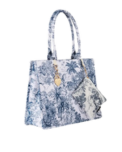 White Lotus Ally Book Tote Bag