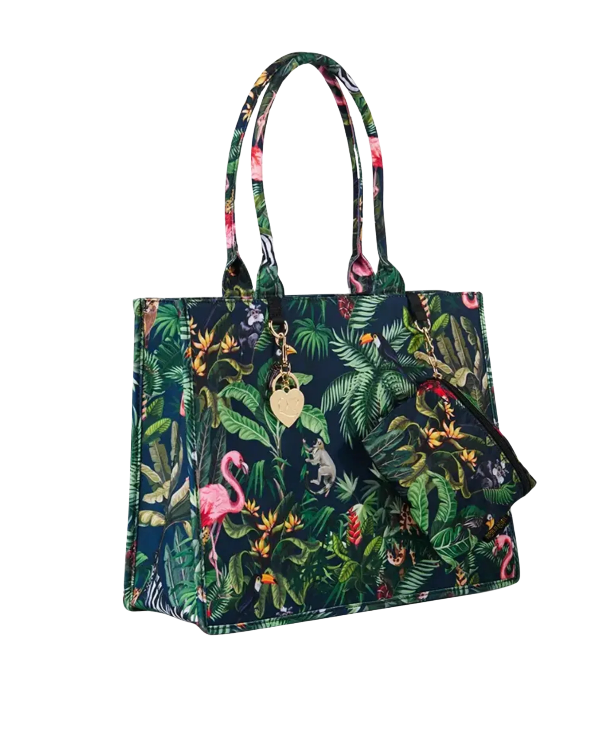 Pink Flamingo Ally Book Tote Bag