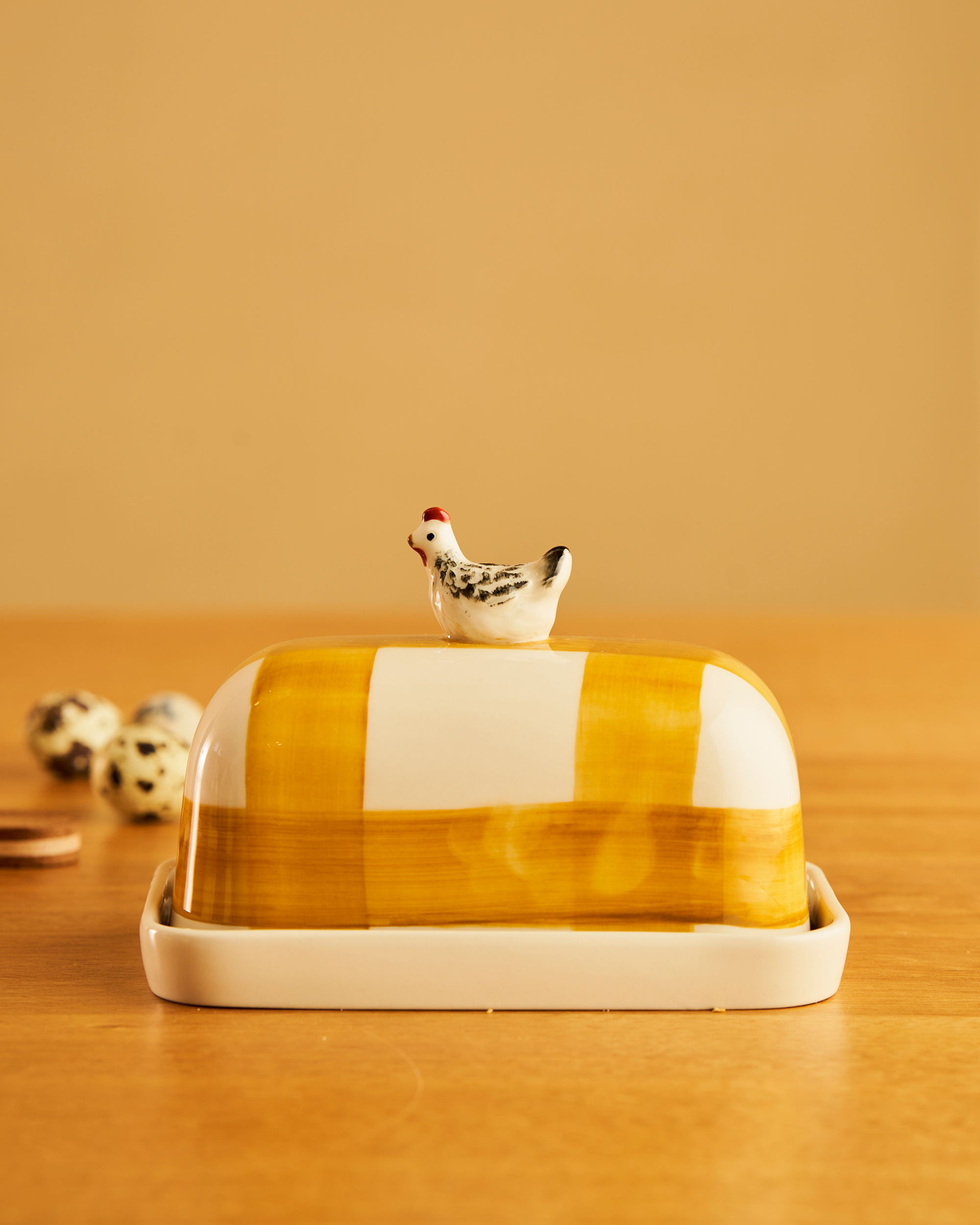 Chook Butter Up Porcelain Butter Dish