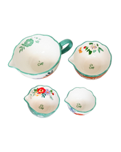 Posie Ceramic Measuring Cups Set of 4