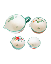 Posie Ceramic Measuring Cups Set of 4