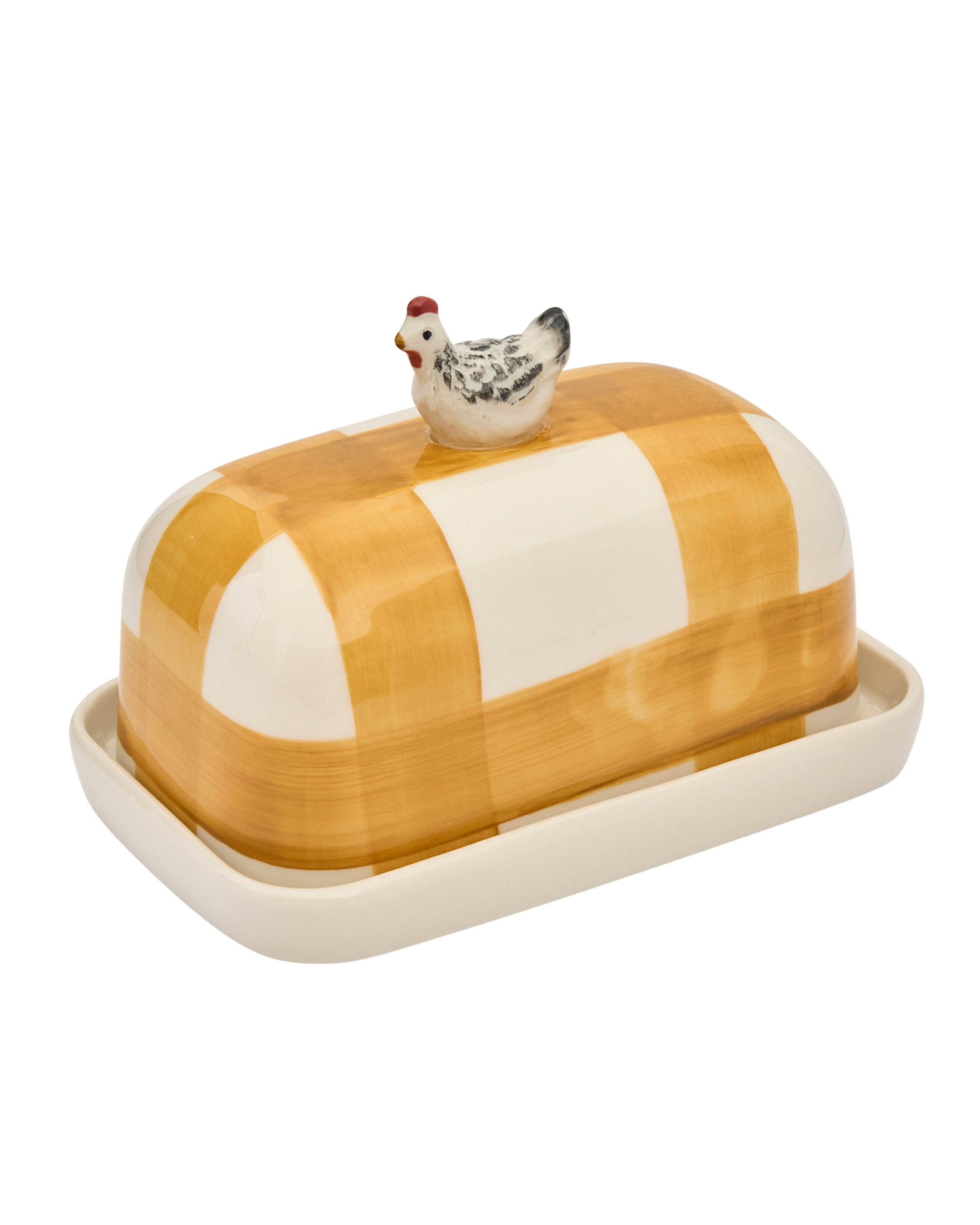 Chook Butter Up Porcelain Butter Dish