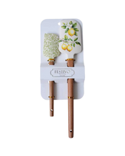 Botanical Lemon Spatula Set
