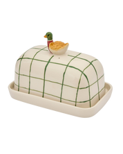 Duck Butter Up Porcelain Butter Dish