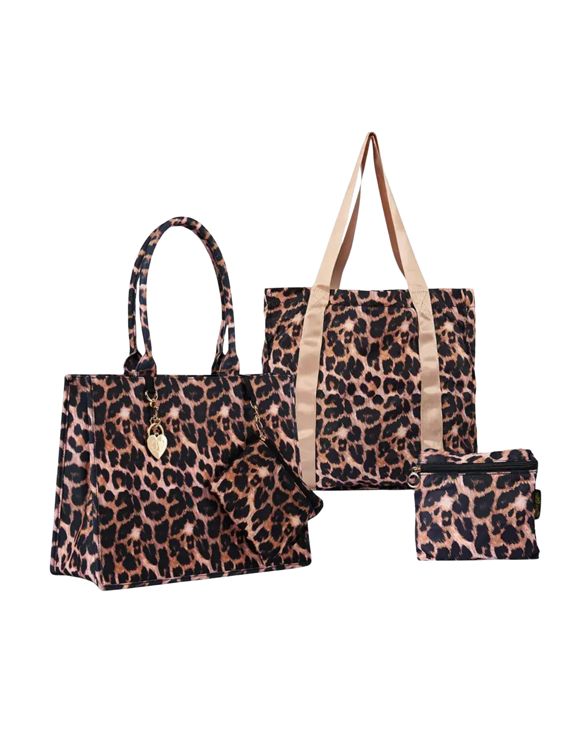 Leopard Ally Book Tote Bag