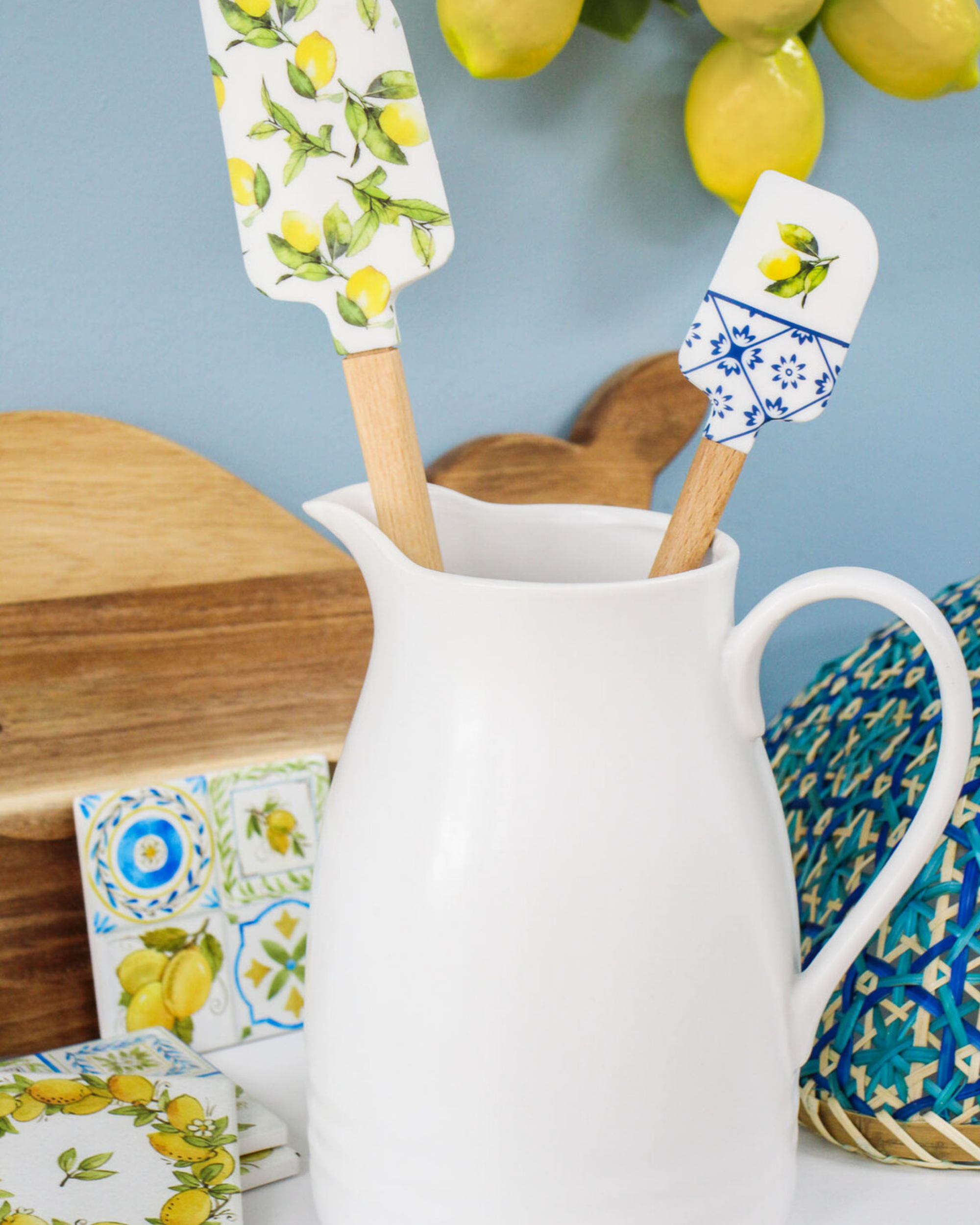 Lemon Spatula Set
