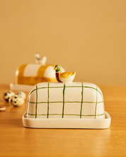 Duck Butter Up Porcelain Butter Dish