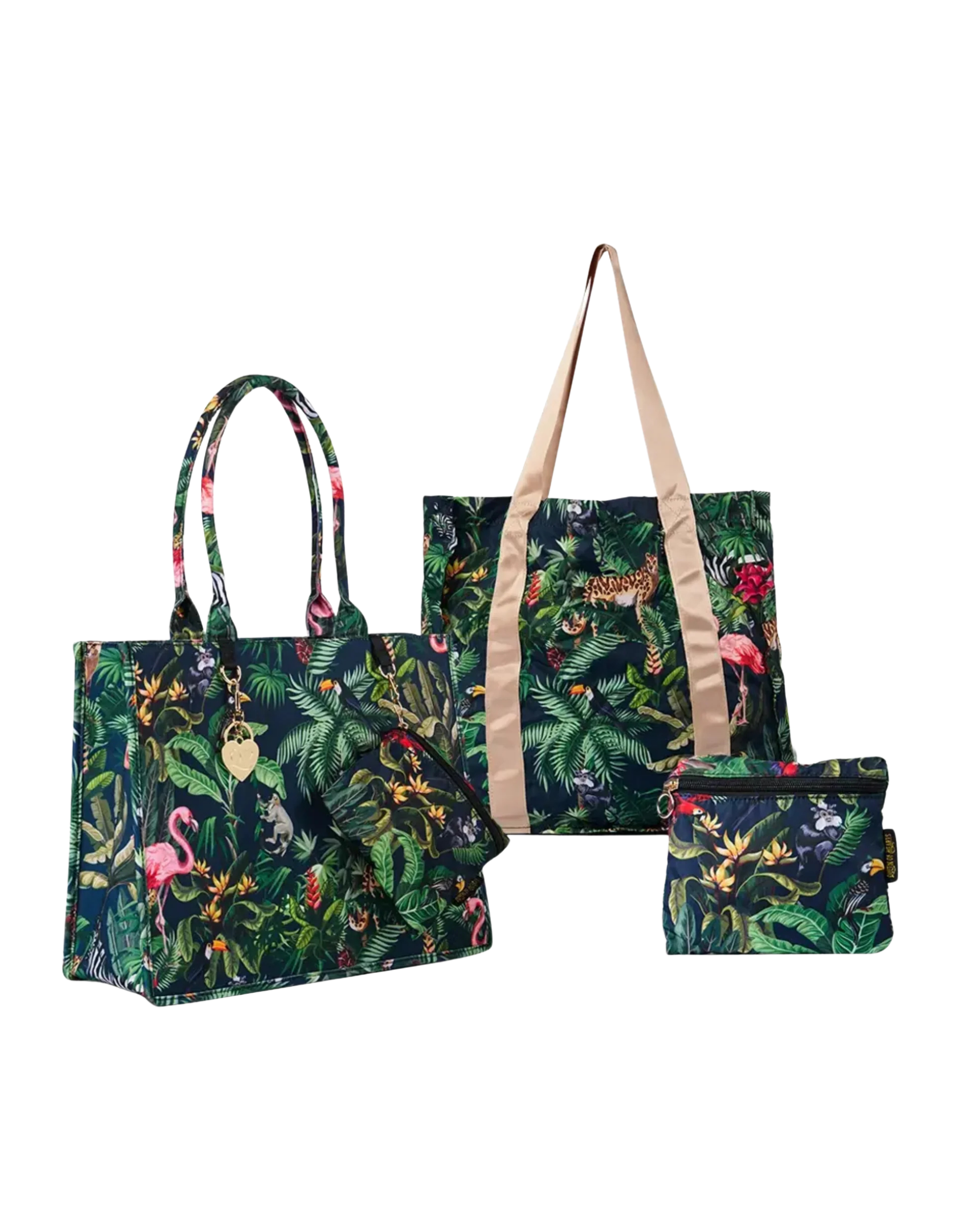 Pink Flamingo Ally Book Tote Bag