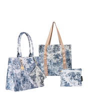 White Lotus Ally Book Tote Bag