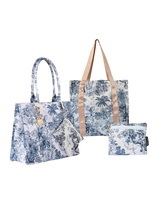 White Lotus Ally Book Tote Bag
