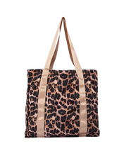 Leopard Ally Book Tote Bag