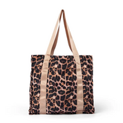 Leopard Ally Book Tote Bag