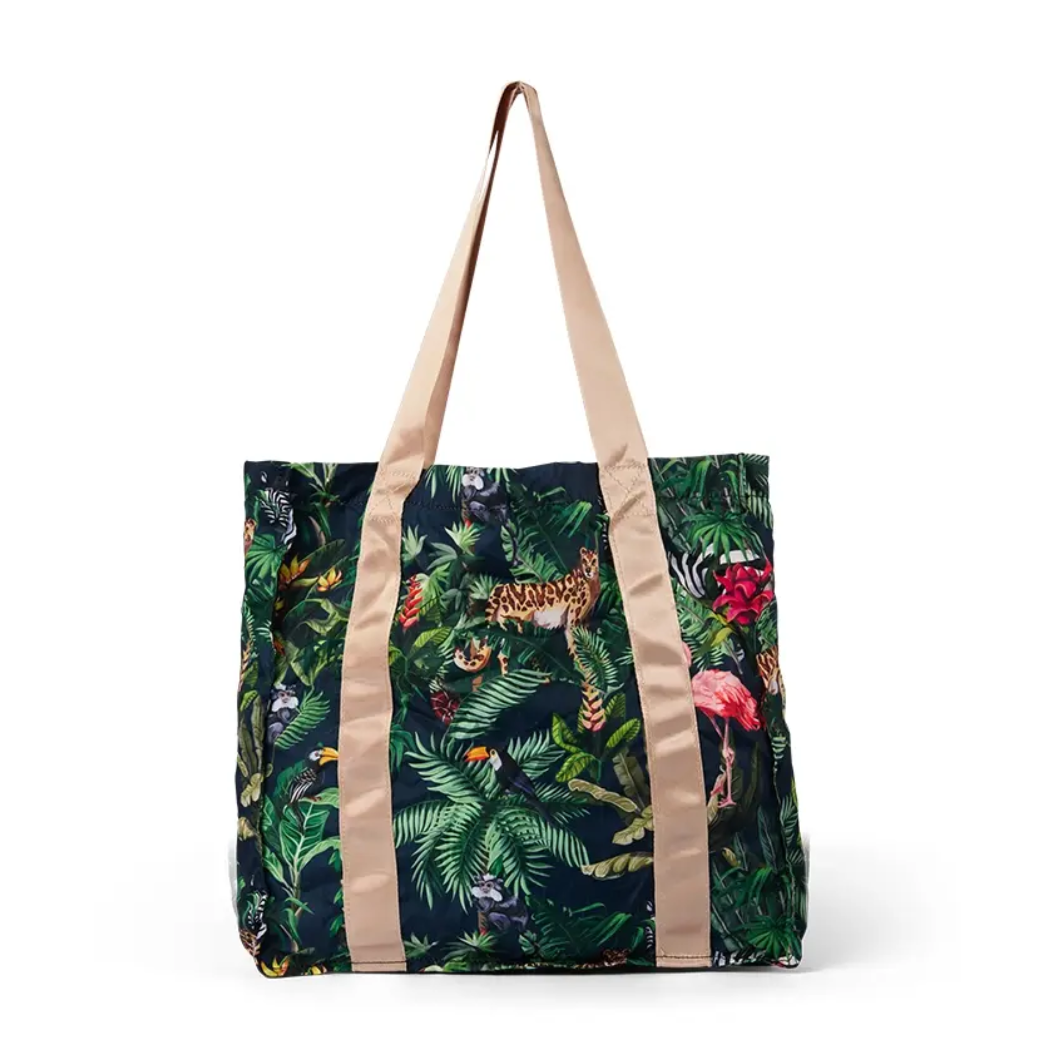 Pink Flamingo Ally Book Tote Bag