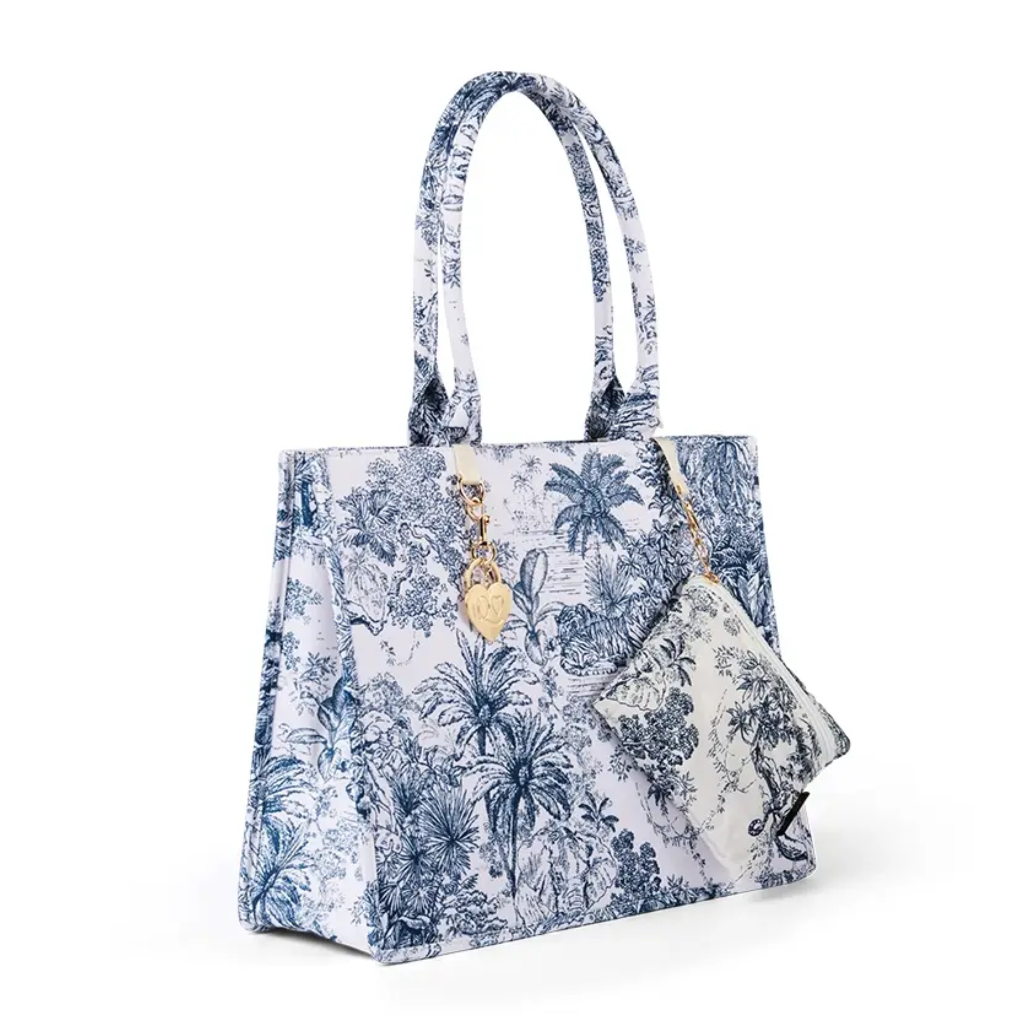 White Lotus Ally Book Tote Bag