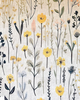 Buttercup Pure Organic Linen Tea Towel