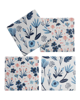 Cottage Blue Coasters