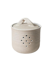Garden-to-Table Clay Garlic Canister