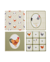 Henny Set of 4 Ceramic Coasters