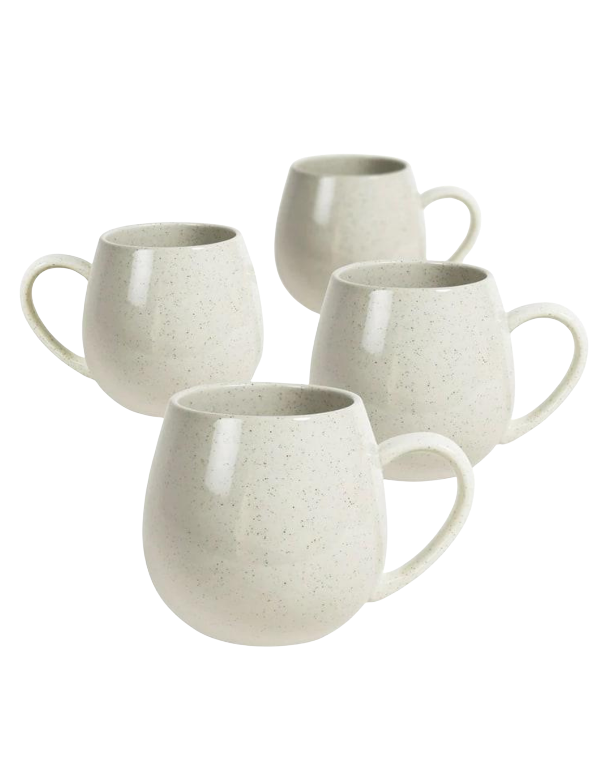 Hug Me Mug Speckled White