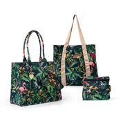 Pink Flamingo Ally Book Tote Bag