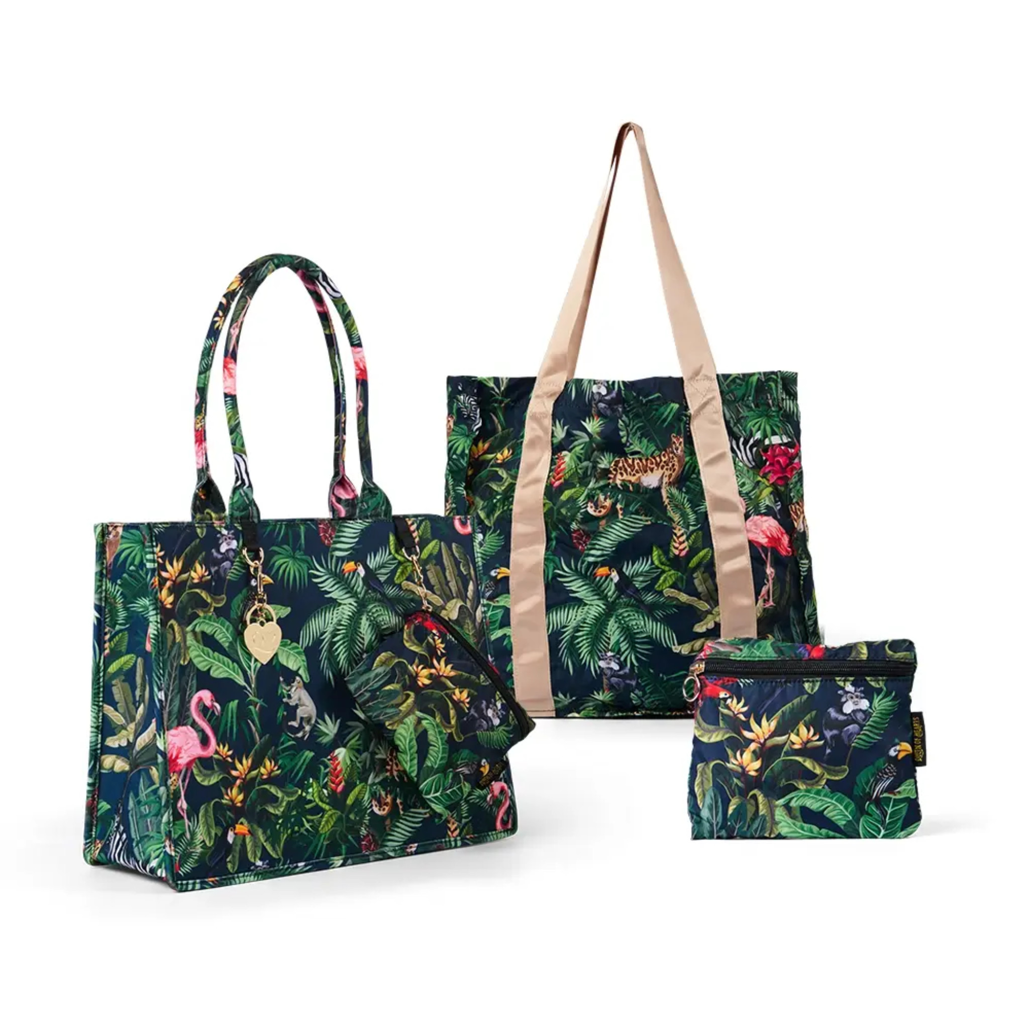 Pink Flamingo Ally Book Tote Bag