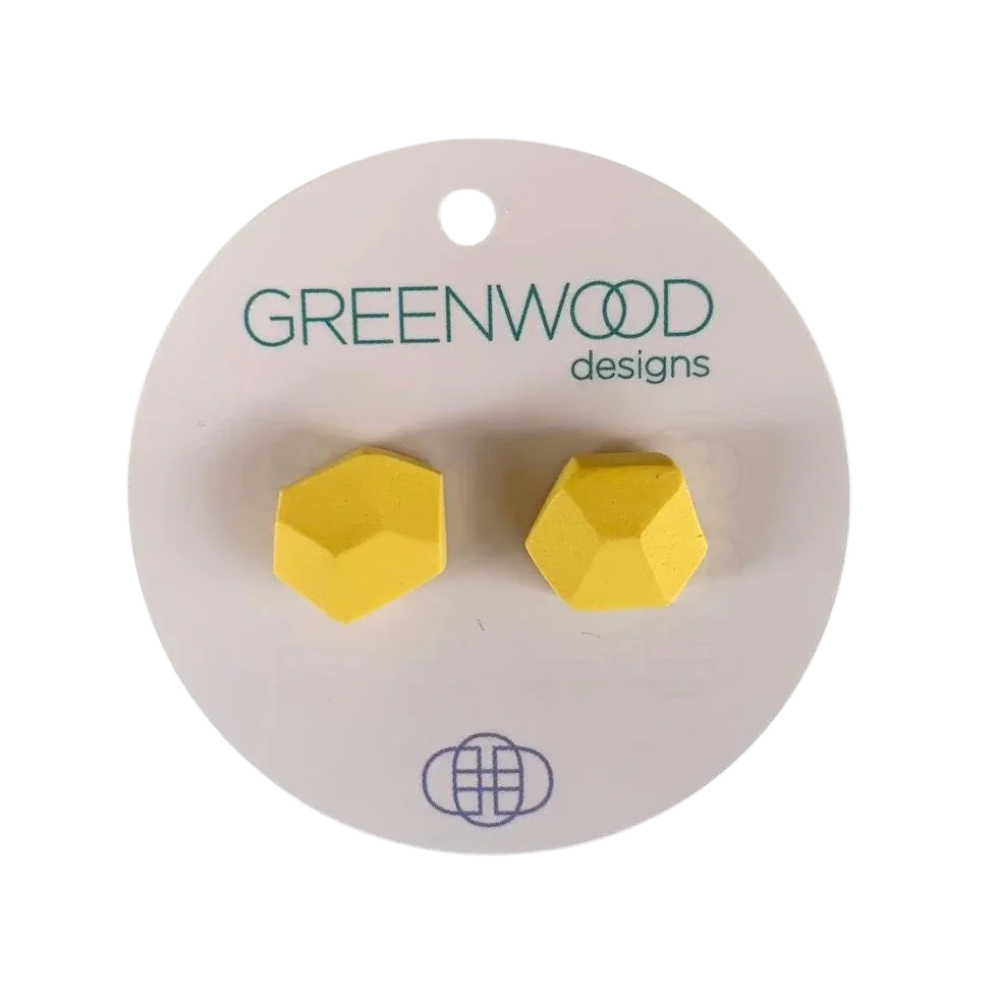 Plain Rock Earrings