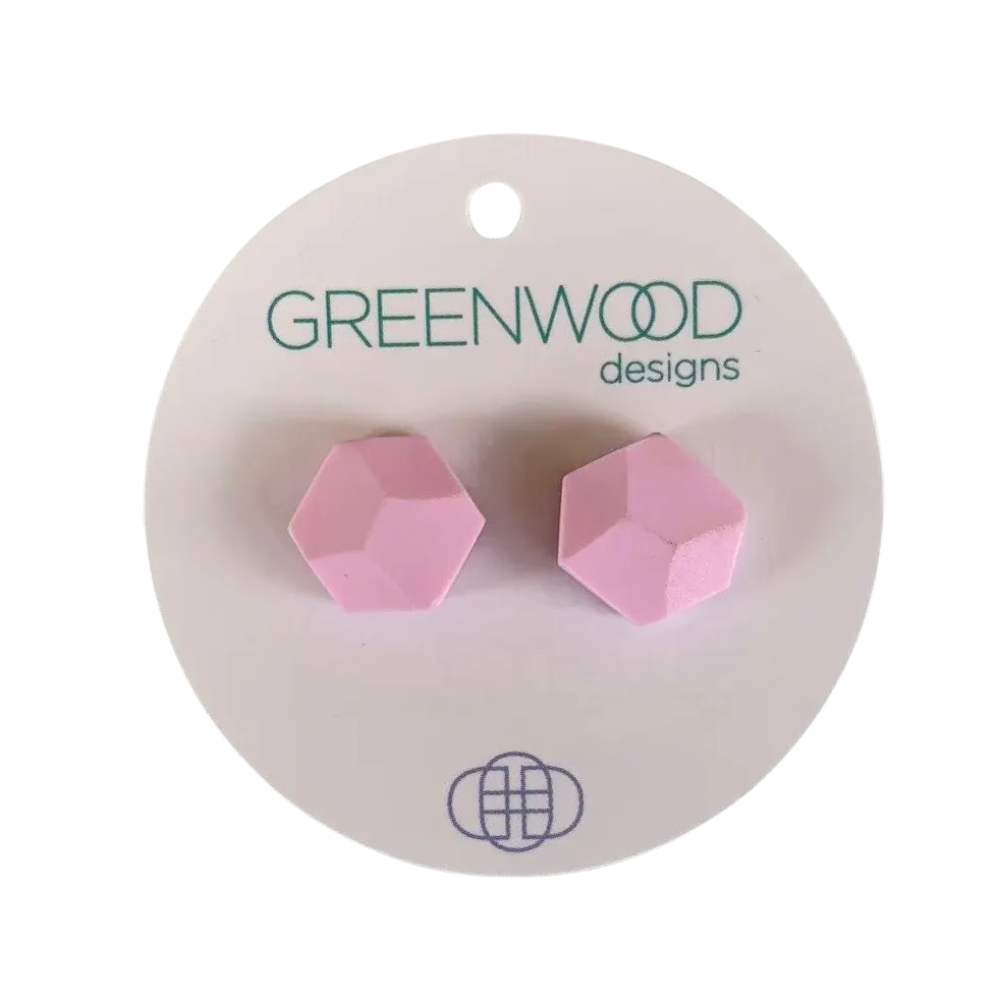 Plain Rock Earrings