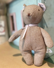 Penelope Soft Toy with Pink Ribbon
