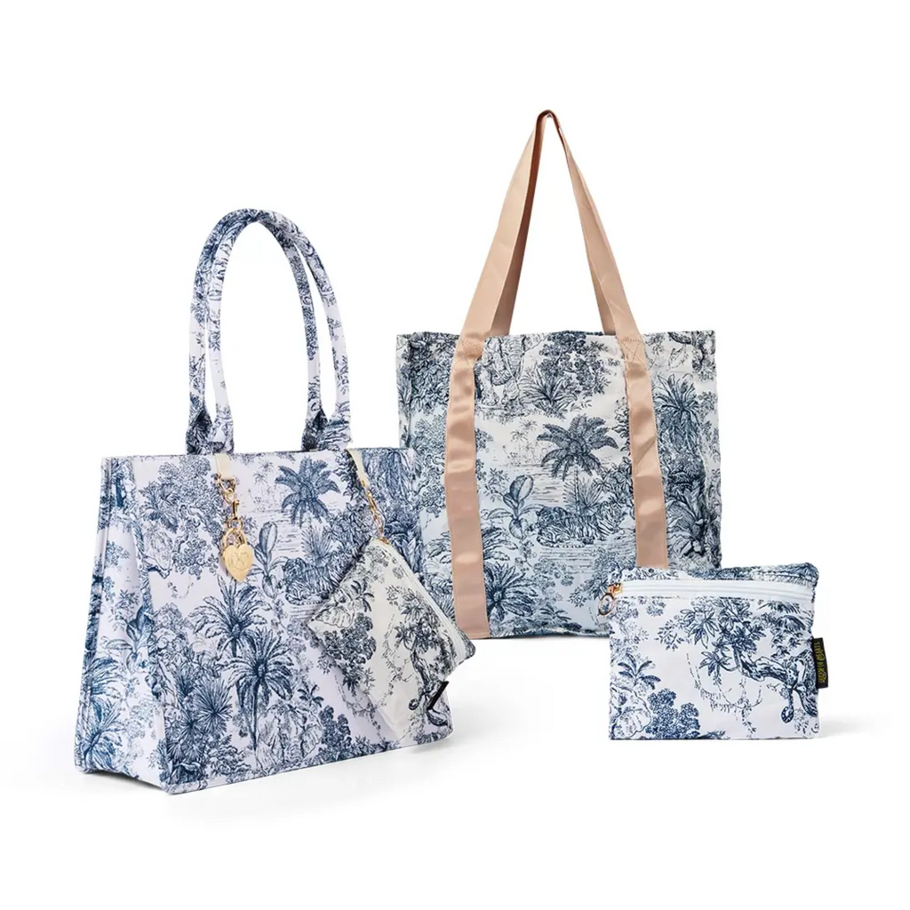 White Lotus Ally Book Tote Bag
