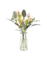 Wild Flowers & Eucalyptus Posie in Vase