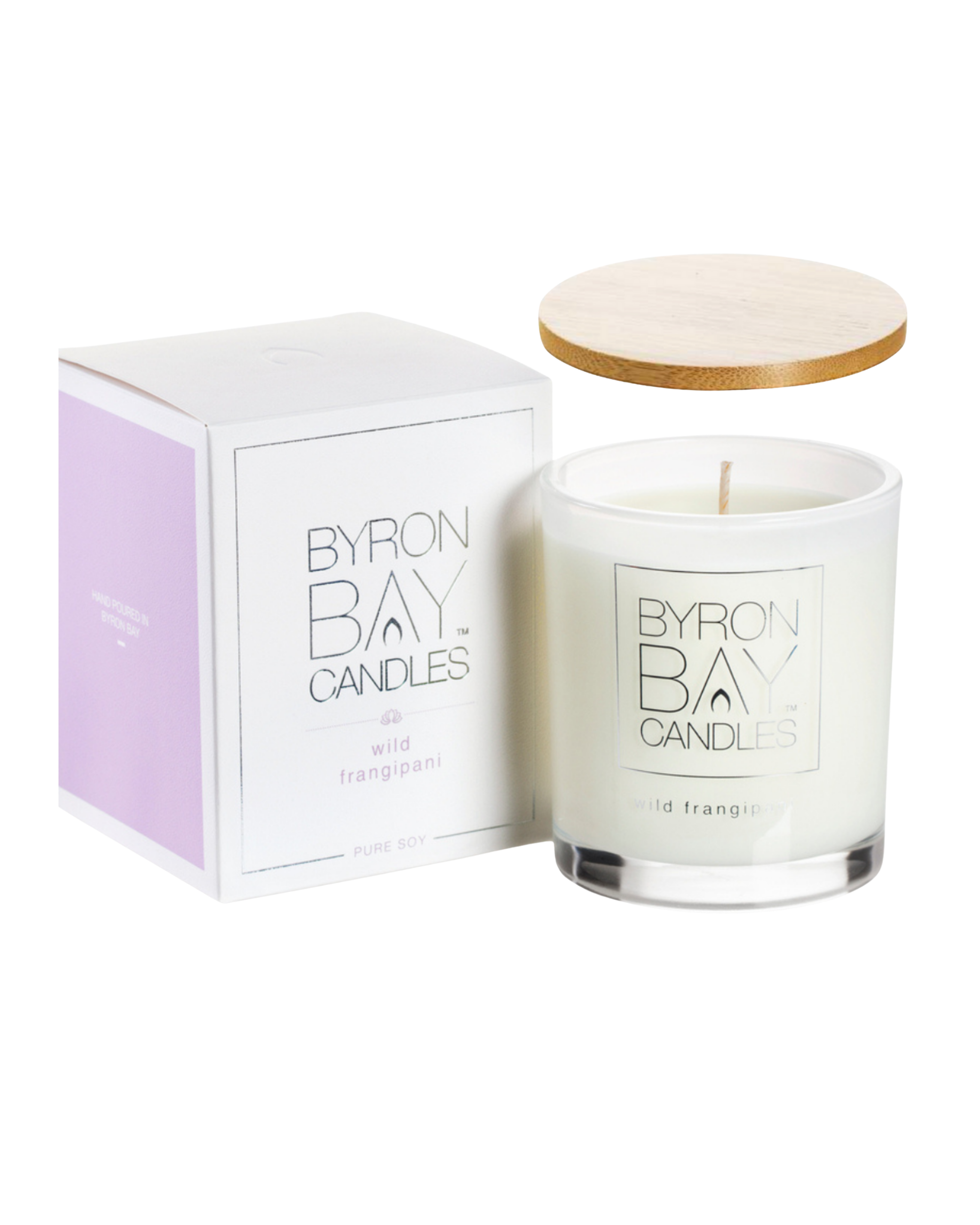 Wild Frangipani – Medium 30 Hour Pure Soy Candle