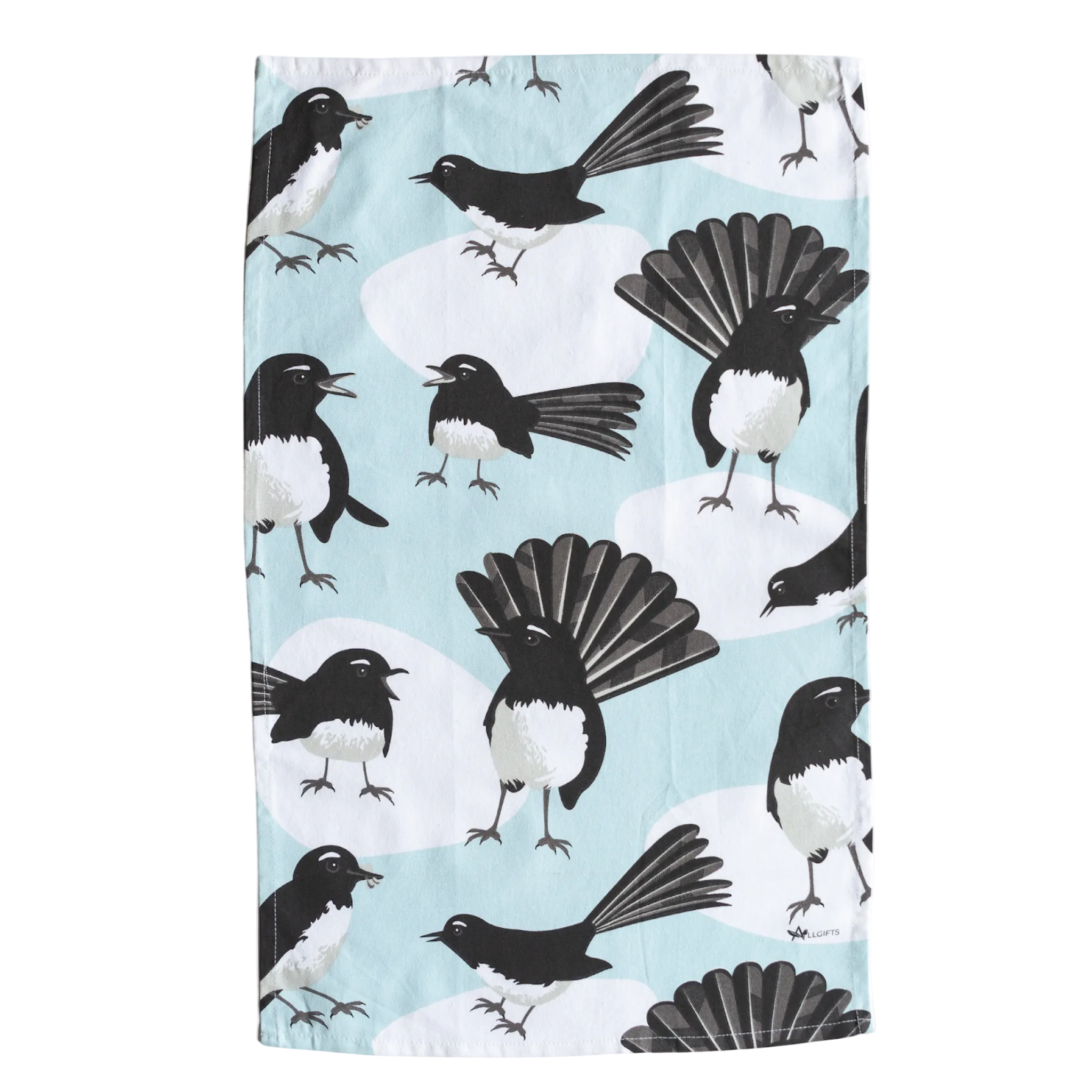Willie Wagtail Tea Towel
