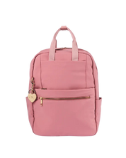 Zoe Laptop Backpack Blush Pink