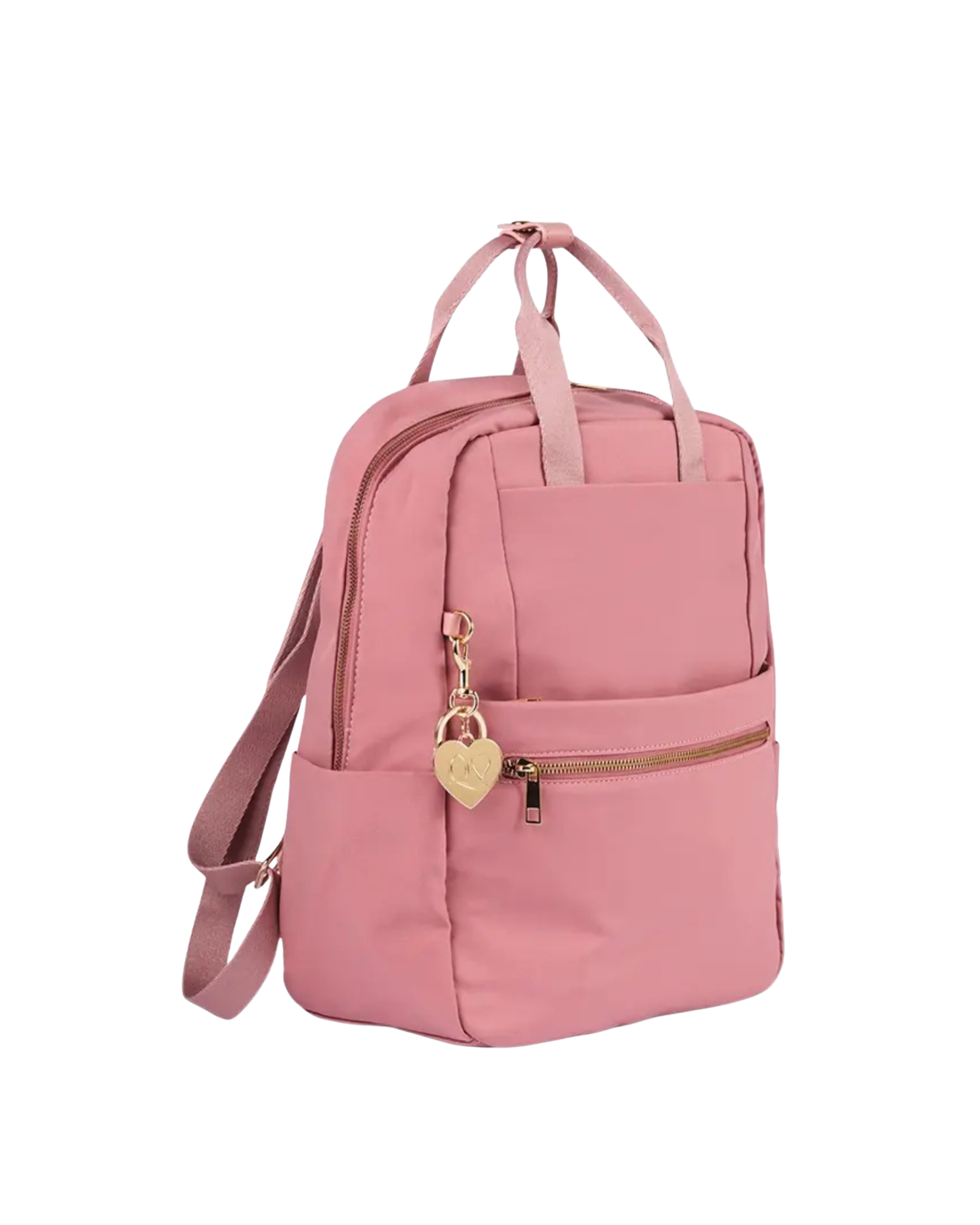 Zoe Laptop Backpack Blush Pink